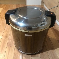 中古　象印 電子保温ジャー 4升4合 業務用 木目 THA-C8...