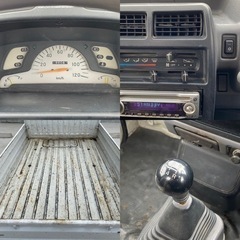 ⭐️コミコミ価格⭐️★エアコン付き★パワステ付き★切り替え式4WD★5速MT★MITSUBISHI ミニキャブトラック★の画像