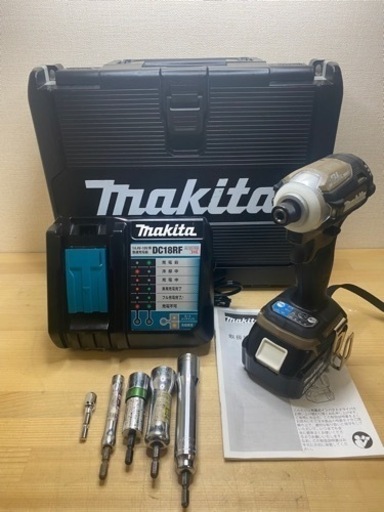 中古 マキタ　TD171D 18V インパクトドライバ　ブラウン　セット