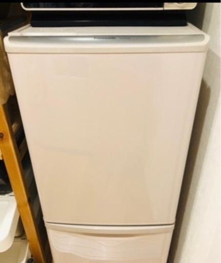 【募集中】パナソニック ノンフロン冷凍冷蔵庫 NR-B142W-P型 2010年製