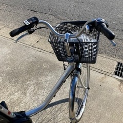 子供乗せ対応最大27kg電動アシスト自転車PANASONIC VIVI26インチの画像