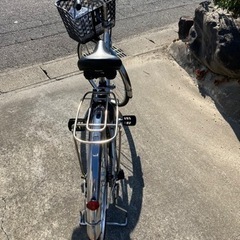 子供乗せ対応最大27kg電動アシスト自転車PANASONIC VIVI26インチの画像