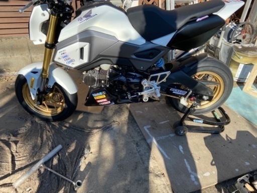 HRC GROM グロム JC61後期 【前後ホイール付き】群馬