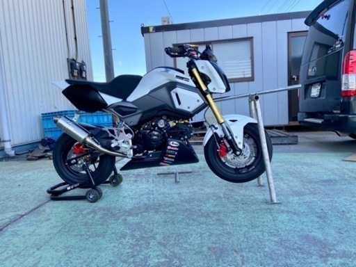 HRC GROM グロム JC61後期 【前後ホイール付き】群馬