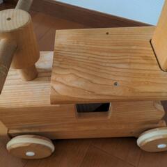 ディズニー　手押し車+汽車の押し車　セットの画像