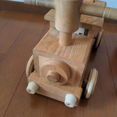 ディズニー　手押し車+汽車の押し車　セットの画像