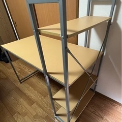 【引き取り先決まりました】【学習机】システムデスク　※チェアー付きの画像