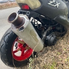 ライブDIO ZX ロンホイ　スポーツマフラーの画像