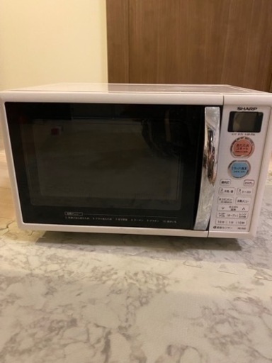 シャープ製 電子レンジ:1500円