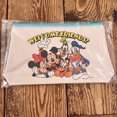 差し上げます！ディズニービニールポーチ　未使用