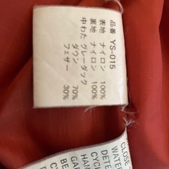 ダウンジャケットの画像