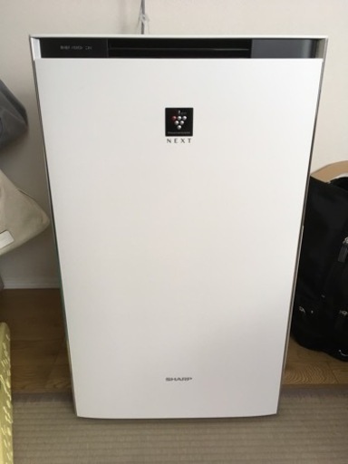 引取り者決定しました。加湿空気清浄機 プラズマクラスターNEXT搭載プレミアムモデル 気化方式 2021年製 動作ＯＫ ★