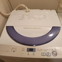 【譲り先決まりました】シャープ洗濯機　ES-GE55R　の画像