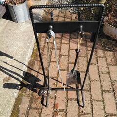 暖炉グッズ　ハンガーの画像