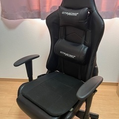 ご相談中！《GT RACING》ゲーミングチェア　ブラック　オッ...