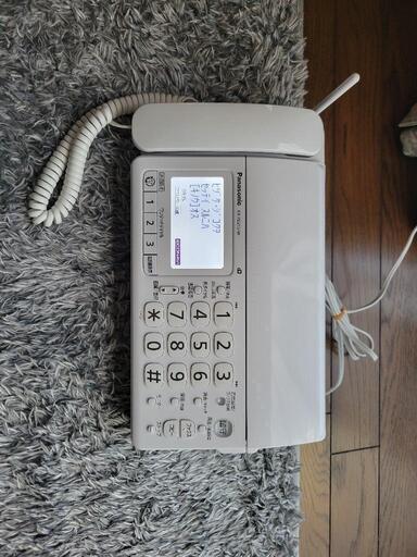 パナソニックフックス電話