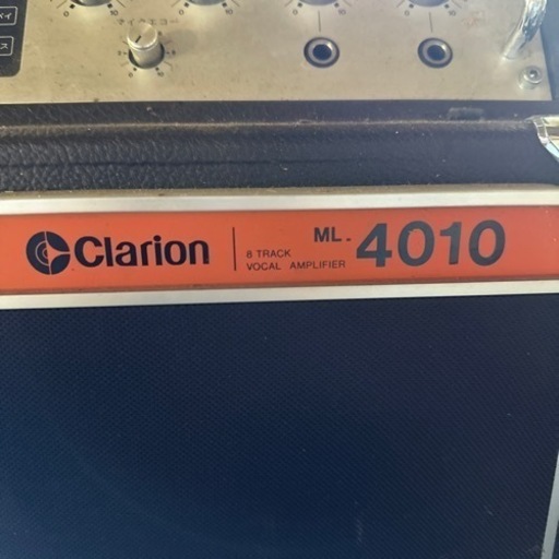 レア　カラオケエイト　クラリオン　ML-4010A