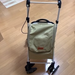 象印　withone ウィズワン　モスグリーン　シルバーカー折り...