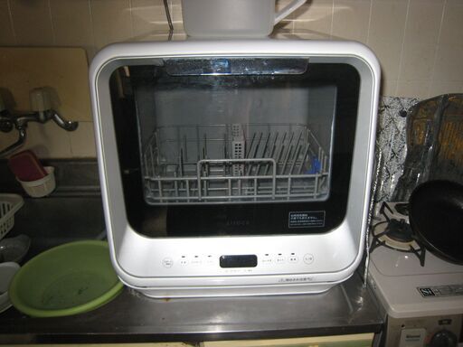 美品‼　SIROCA　工事不要 食洗器 食器洗い乾燥機