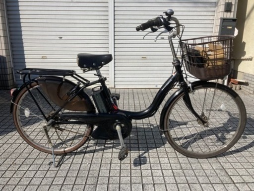 【24インチ電動自転車】ヤマハ　パス　ナチュラ　純正8.9ah新品バッテリー付❗️若林自転車　唐崎店　SALE中❗️