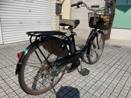 【24インチ電動自転車】ヤマハ　パス　ナチュラ　純正8.9ah新品バッテリー付❗️若林自転車　唐崎店　SALE中❗️