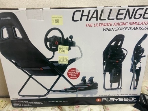 Playseat challenge プレイシートチャレンジ　シフトマウンター付き　アセットコルサ　GT4 GT5 ハンコンLogicool