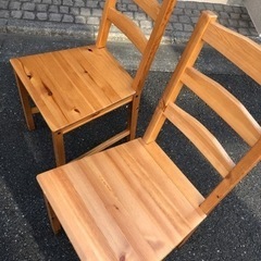 無料　IKEA イス　2脚