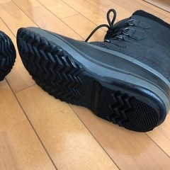 ソレル　防寒ブーツ　カリブー　ブラックの画像