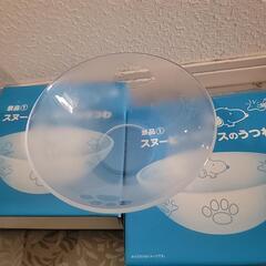 スヌーピーガラスうつわ2点