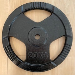 FIELDDOORバーベルプレート20kg 1枚