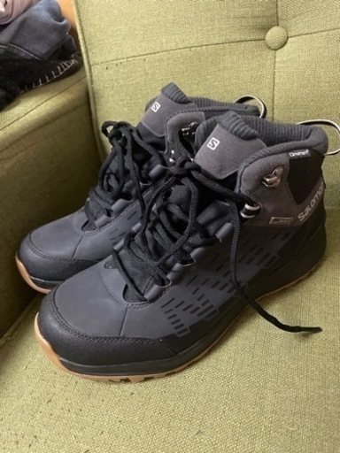 サロモン　イタリア登山靴　トレッキングシューズ　スノーブーツ