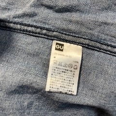 GUデニムシャツの画像