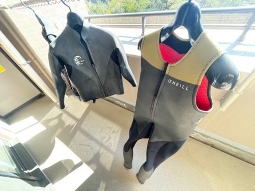 オニール製オーダーメイドウェットスーツ セパレート