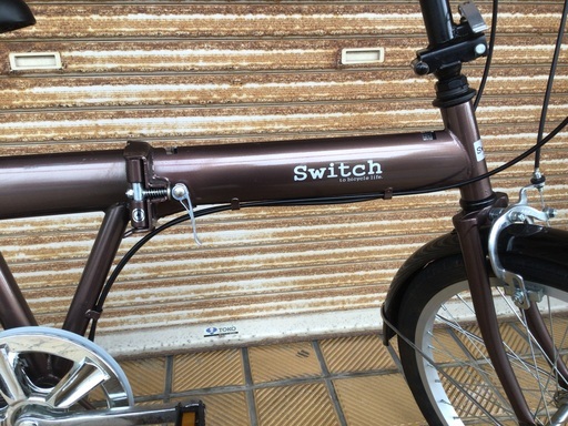 シマノ　折りたたみ自転車変速機付　SWitch 20インチ　ほぼ新車　