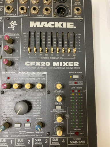 MACKIE サウンドミキサー