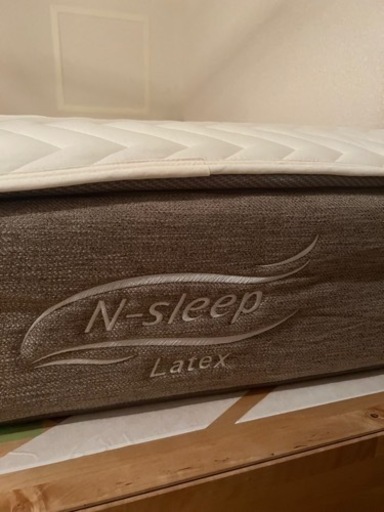 ニトリマットレスラテックス: シングル（マットシーツ付）