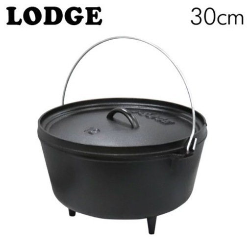 ダッチオーブン　LODGE 12インチ　キャンプオープン