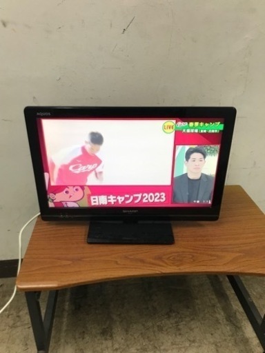 取引場所　南観音　ロ2302-114 SHARP 22インチ液晶テレビ　LC-22K 5 2011年製　リモコンなし　視聴動作確認済み