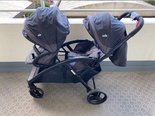 Joieジョイー エヴァライト デュオ 2人乗りベビーカー