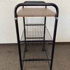 【中古品】シェルフ 収納棚 ニトリ ワゴン バリオWG51 202-11の画像