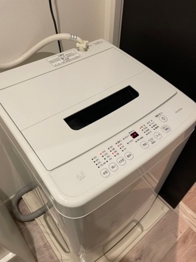 洗濯機 2021年製 アイリスオーヤマ 4.5kg