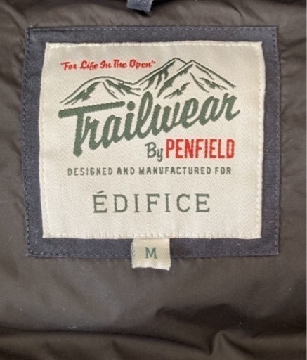 【EDIFICE×penfield 】ダウンベスト　エディフィス×ペンフィールド