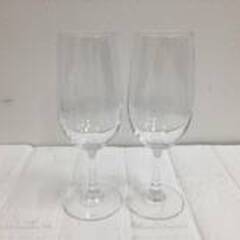#6108 【未使用品・美品・箱付】４℃ グラス メッセージペア...