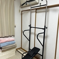 懸垂棒 腹筋台 ぶら下がり 健康器具