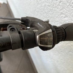 黒色ミニベロ(20インチ)の画像