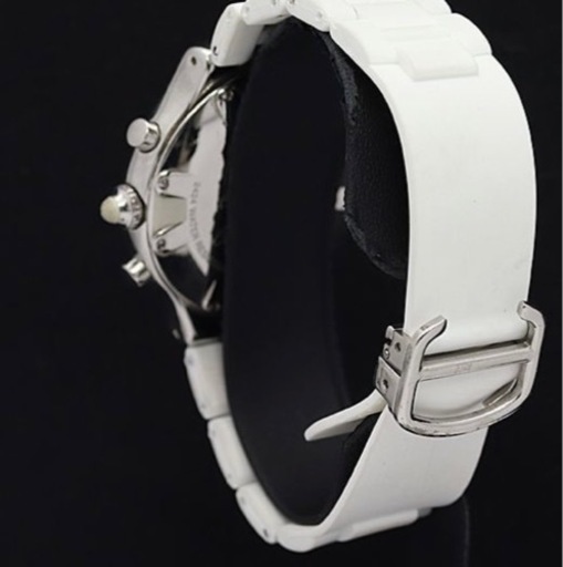 取引完了 カルティエ 2424 クロノスカフ クロノグラフ デイト ローマン