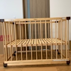 （中古）ベビーベッド　farska の画像