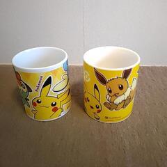 非売品ポケモンマグカップ2個セット（絵柄違い）＋BOXティッシュの画像