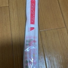 マイメロディ　リボンクリア箸　ピンク