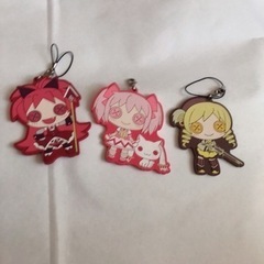 魔法少女まどかマギカのシリコン製ストラップ